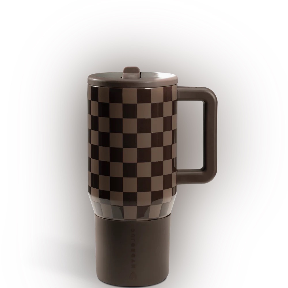 Hydrojug 20 ounce Traveler in Autumn Checkers